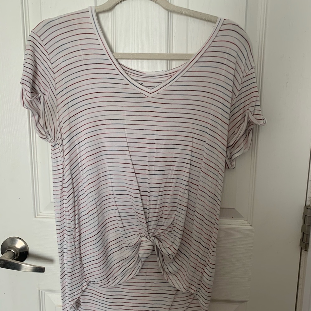 American Eagle striped t shirt